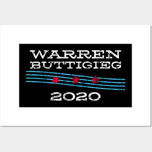 Elizabeth Warren and Mayor Pete Buttigieg on the one ticket? Dare to dream. Posters and Art